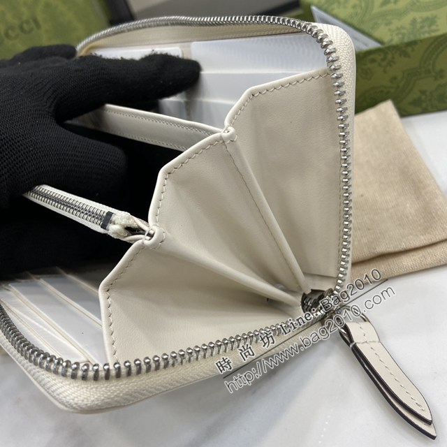 Gucci專櫃古馳最新款Marmont系列錢夾男女款拉鏈長夾錢包 jh2481型號：790057